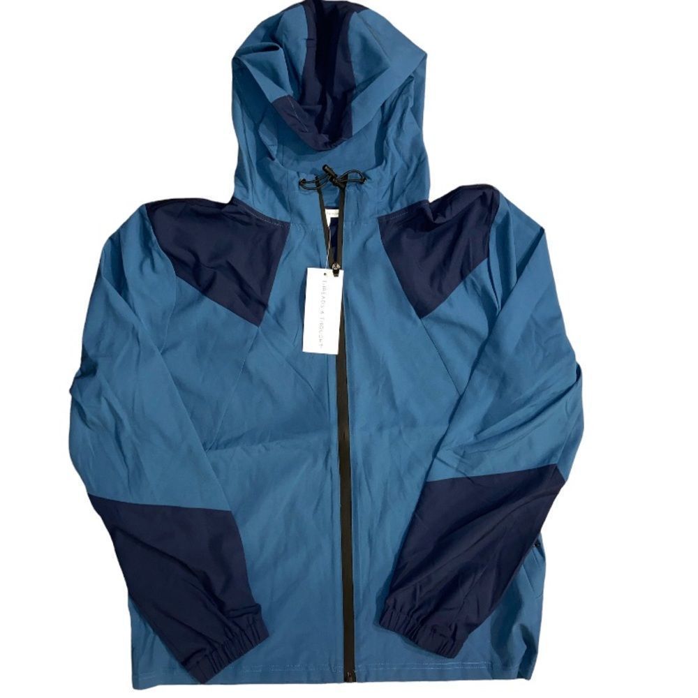Threads 4 Thought Blue and Navy Windbreaker Jacket